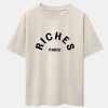 07425bccf88a740e89ff21c74c2bae3f203c5a24287b42617e065d3d4955bd81.jpg Riches Paris Print Oversize T-Shirt