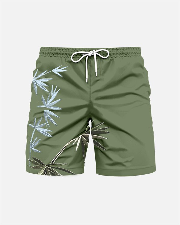 Men's Hawaii Vacations Print Shirt Three-Piece Set 053