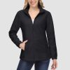 09c0b9e89b67b6663d3731f2c99a2d358e246ccee3001baf71a1e08d5805d7c1.jpg Women's Fleece Jacket Soft Full Zip Warm Long Sleeve with 2 Zipper Pockets Winter Jackets