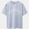 0a26fdff09314a25139507e581b99e07ead54e9b42c2c6548b460e81e15c0154.jpg Los Angeles Letter Print Drop Shoulder Oversize T-Shirt