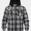 0dedc253a44704b5694d829f30d55f2449901e26a639d69425d96c99e142ba02.jpg Quilted Lined Flannel Hooded Plaid Coat