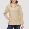 0f78ddf21c99f09758549b466cda984c34b8464ac0e76c1aeca647becfba775e.jpg Women's Fleece Jacket Soft Full Zip Warm Long Sleeve with 2 Zipper Pockets Winter Jackets