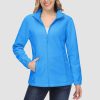 184c8402f246eb9f686b1c1b623be6e0b446fb5233dc7a7d5de7238c80d785aa.jpg Women's Fleece Jacket Soft Full Zip Warm Long Sleeve with 2 Zipper Pockets Winter Jackets