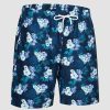 Swimming Trunks with Mesh Liner Quick Dry Funny Beachwear Shorts