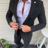 1a097800fc966d9a859e6f31ba967123ec3a6cd9a37518682c63ce21b16caca6.png Casual Vertical Stripe Lapel Collar Blazer & Pants 2Pcs Set