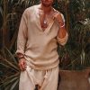 1abed3cfbe66e4d334b8904641dfc7cd83dad01abe53293ebc4a7a95570878cc.jpg Mens Linen Minimalist Holiday Plain Shirt