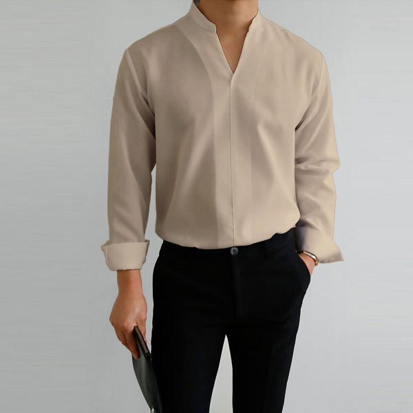 1ba3ba11b71c20be45388118d902e28641d7d7a935eb55f4dbed884501179c0a.png Gentlemans Simple Design Casual Shirt