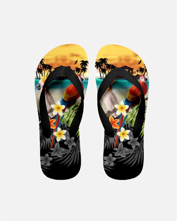 Suitmens Men's Men's Tiki Style Hawaiian Vacation Print Three-Piece Set 034