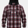 1ee9c8af47f1aba85921aa6b9cb838f9b48591dba482c25d5b41b574eaaeb6f1.jpg Quilted Lined Flannel Hooded Plaid Coat
