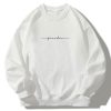 Freedom Print Relaxed Sweatshirt