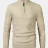 255b0dc2e7dbb6ce33e30d7430afe2aa6ac03145d4fa69e81625541ecbccca28.jpg Diamond Mock Neck Quarter Zip Sweater
