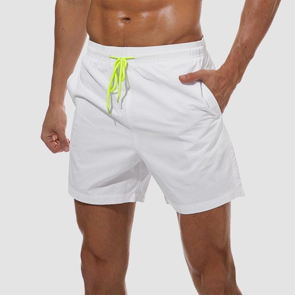 Men's Quick Dry Swimming Trunks with Mesh Lining Beach Shorts Boardshorts Multi Pockets