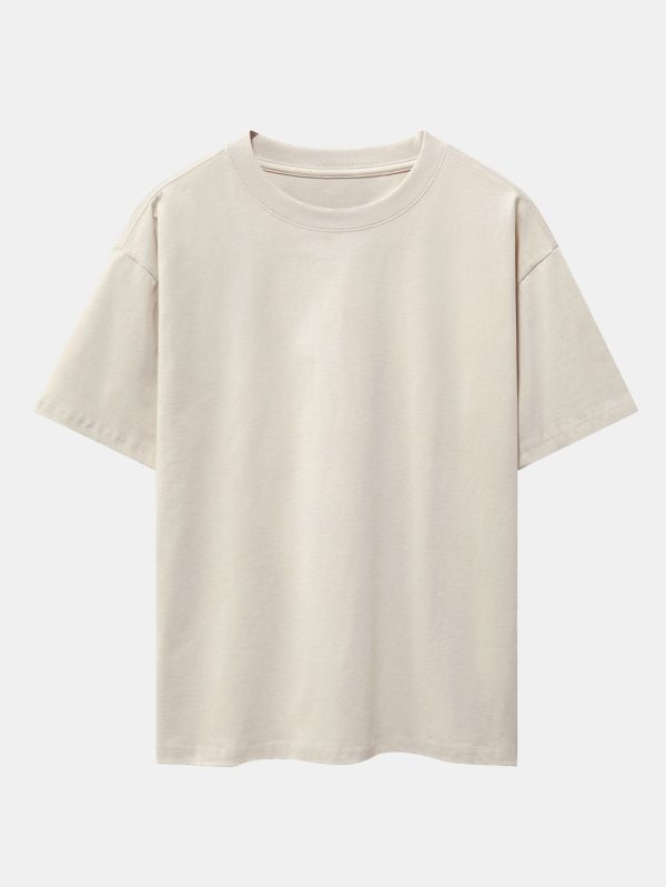 30f8a576e609a4ae2e2e23cac6042e77a3350c83a6b956fe7c992364c4d36226.jpg Slogan Back Print Oversize T-Shirt