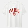 366062e01a0d66dbf1d99963ddb0a248ea1d4dead676a59391ea775a69937d8a.jpg Paris Varsity Print Oversize T-Shirt