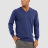 37564fc7affaf53de25857fc2c1135a09ba12a15ee294ce3a12519f5fa1cfd0b.jpg Men's Pullover Sweaters V-Neck Long Sleeve Cotton Sweatshirt