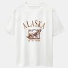 389d1b27b3281429f0501d0511be0f51e7073119fa93ce9aae5e1d59e2eda56c.jpg Alaskan Eagle Print Heavy Weight Oversize T-Shirt