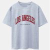 3ddac315b08b942e3a4397b5ca06408a1ce9cd6fcfa1321fc266f87fe13da20a.jpg Los Angeles Print Drop Shoulder Oversize T-Shirt