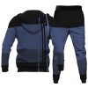 Men's Personalized Printed Hoodie Set 033