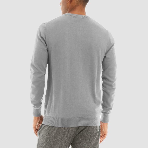 421fb98f7ac46fb51eabce63543c5428f1590e643b2b7ef9ca2c56e67ea2b42e.jpg Men's Pullover Sweaters V-Neck Long Sleeve Cotton Sweatshirt