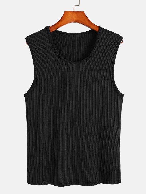 4b94cc0af375796fb11cf5292bab46680514ae43012f010f489d5ebb86f3835e.jpg Basic Ribbed Muscle Tank