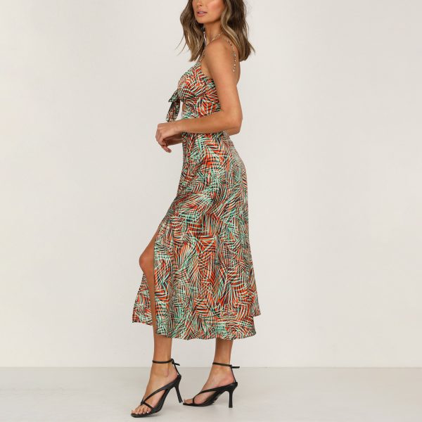 4dc96748d17514de22e84789aafb5ec62a01d994c7629e2533853fb989bdb1f1.jpg Elegant Print Suspender Dress