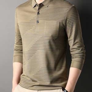 4eb1e4c8d93602089784da7a928d75e15fe1831c91d49726564a768646997904.png Men's Premium Lapel Long Sleeve POLO Shirt