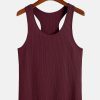 513cec2c185e4a2810636f2f13fb6f519b33155da0946f31c82972646e3781c3.jpg Basic Slim Ribbed Racer Back Tank