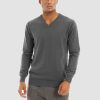 5295fa5e18af690ff72a4082932949975304db5e3449928e0dd3218276adb06e.jpg Men's Pullover Sweaters V-Neck Long Sleeve Cotton Sweatshirt