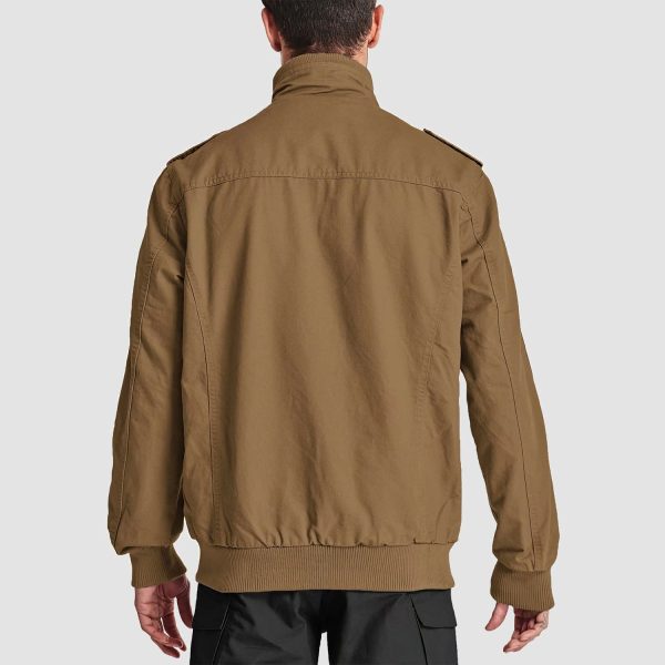 54c839ccfc9980854486220845048313b1f170ea78bd5186a888579f1a5689f3.jpg Men's Casual Jacket Lightweight Tactical Cargo Jackets Stand Collar Combat Jacket