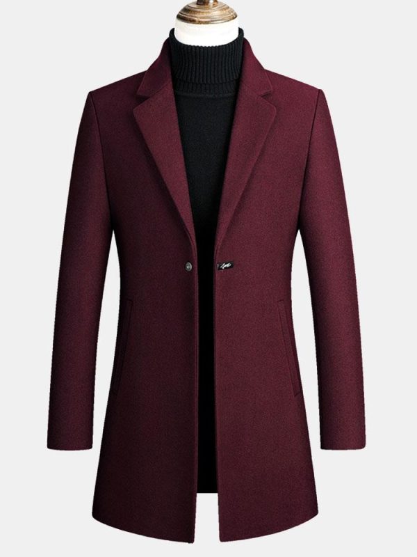 5552fb238cf71f3887ba7e00489ab54a2fa584bd57ef6b601c7e69b71f572d2e.jpg Single Breasted Notch Lapel Woolen Overcoat