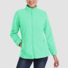 555c019940f74fb19eeedefdefaae61dfaef472471b330f4e6eb154fcec35636.jpg Women's Fleece Jacket Soft Full Zip Warm Long Sleeve with 2 Zipper Pockets Winter Jackets
