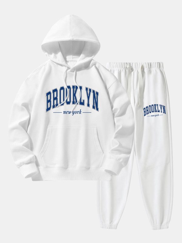 5d9ac1f34424da69a4fc334328f15fc5b9052df792253682f530f313379b782c.jpg Brooklyn Print Cotton Blend Hoodie & Jogger Pants