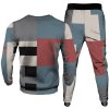 Men's Casual Personality Print Suit 002