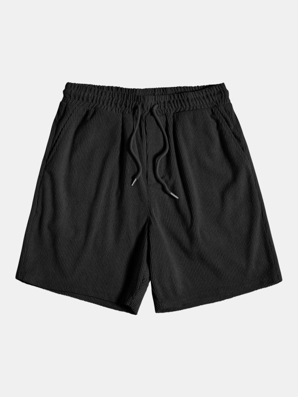 Stretch Corduroy Ringer T-Shirt & Corduroy Shorts