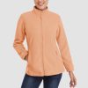 6a2ee4596e85e79f37fbbbe572267d5f11022bb66217bcd64b02532413df84ab.jpg Women's Fleece Jacket Soft Full Zip Warm Long Sleeve with 2 Zipper Pockets Winter Jackets