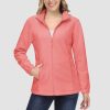 6b4b1a360b52d5b36a6e5d67d80e1c1f58dc0e8d266af495fe47a9efa638b8ac.jpg Women's Fleece Jacket Soft Full Zip Warm Long Sleeve with 2 Zipper Pockets Winter Jackets