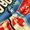 Cocktail Chest Pocket Short Sleeve Hawaiian Shirt