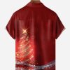 790c0f1cff202bf6538fb25a11af76a2ec351c6283558b1730d4bc19c10b44a7.jpg Christmas Tree Chest Pocket Short Sleeve Shirt