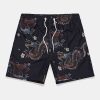 7c6478e76887d84a7a232af9f4b577b0cf70faed31e3207f467ddbec5796d889.jpg Dragon Floral Print Button Up Shirt & Dragon Print Swim Shorts