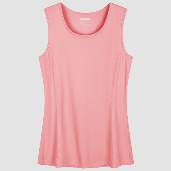 Women's Sleeveless Workout Shirts Dry Fit Running Wicking Tank Tops Active Gym