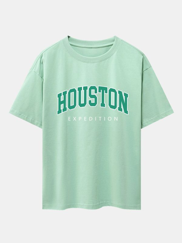 83adc4d123d273345f4b0cc4eb86129adb8178f0f0e0a6a7fda0b259db53f1db.jpg Houston Print Drop Shoulder Oversize T-Shirt