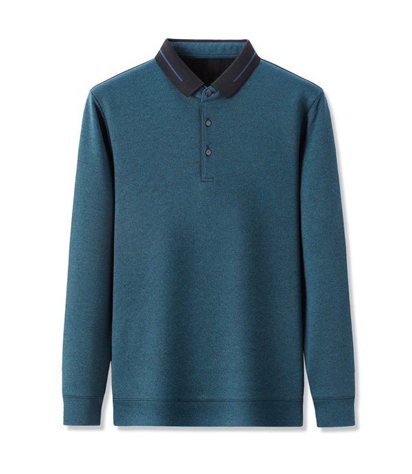 8437e792035ead065e2c82389fed84c074f17bd70691f4d090fe5e00e3ffb32c.jpg Men's Lapel Casual Polo Shirt 002