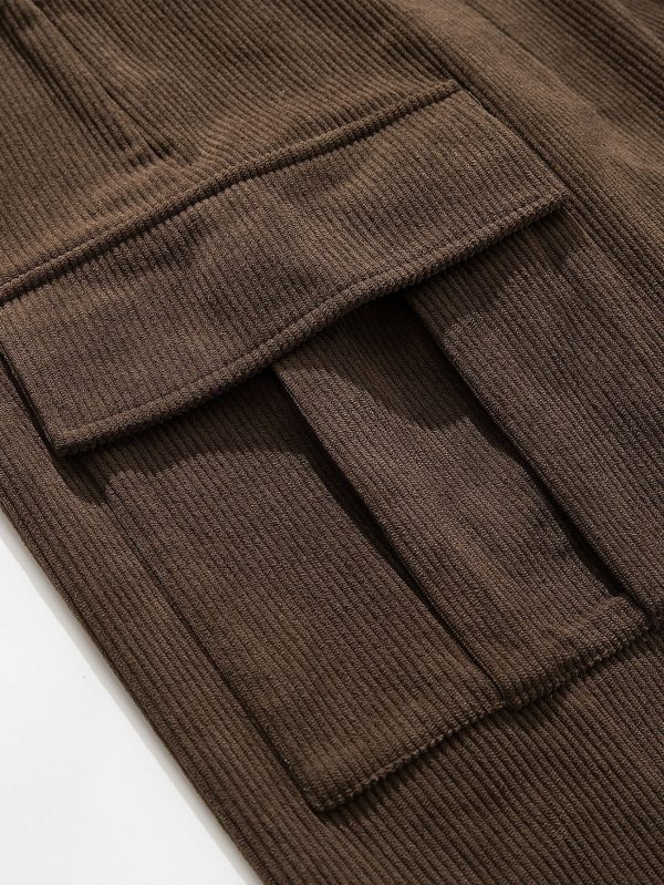 87746f35788d72d03492272b69132b473751c29c6adf91e2d56fb1e72eafca40.jpg Loose Fit Corduroy Cargo Pants