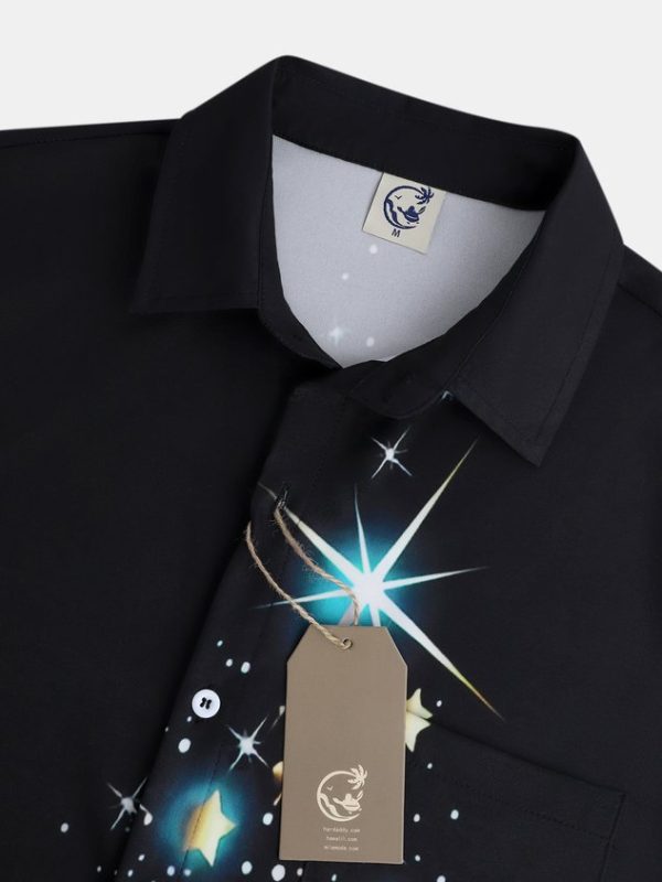 8c678bb2ebc6a49b29e86fd9e6c14d5fe5d005c3d256121d50db74ecb350bc58.jpg Christmas Tree Chest Pocket Short Sleeve Shirt
