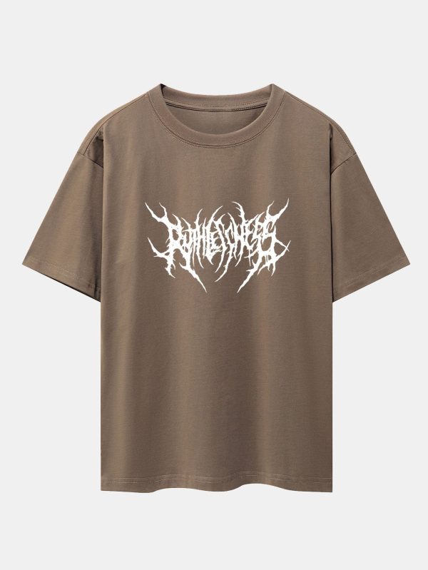8e7b840083ddf40200ccdc49b2f33cc425154c4c9b89b32f957d508e24e4c6fd.jpg Ruthless Print Oversize T-Shirt