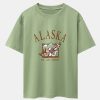 90f560aefc678c60df055694d3674f87044d0783ae5c1877be0b09aae2e8d151.jpg Alaskan Eagle Print Heavy Weight Oversize T-Shirt