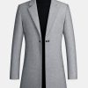 92cffad26c5119e07dc57ac85f69b33a57223e82de5cbe0ee91ce224b1314e97.jpg Single Breasted Notch Lapel Woolen Overcoat