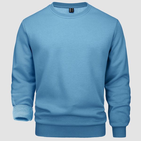 931ea80a8602c2f90f45bf9816e884ef0c55d0828b4fe0bfea2d61a41ef67c84.jpg Men's Crewneck Sweatshirt Long Sleeve Casual Warm Fleece Pullover Hoodie