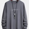 93b983efb3093aa5f50cd847a35c5c9201421ebd73206ba41659a880dc307d2c.jpg Long Sleeve Grateful Print Cotton T-Shirt