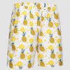 Swimming Trunks with Mesh Liner Quick Dry Funny Beachwear Shorts